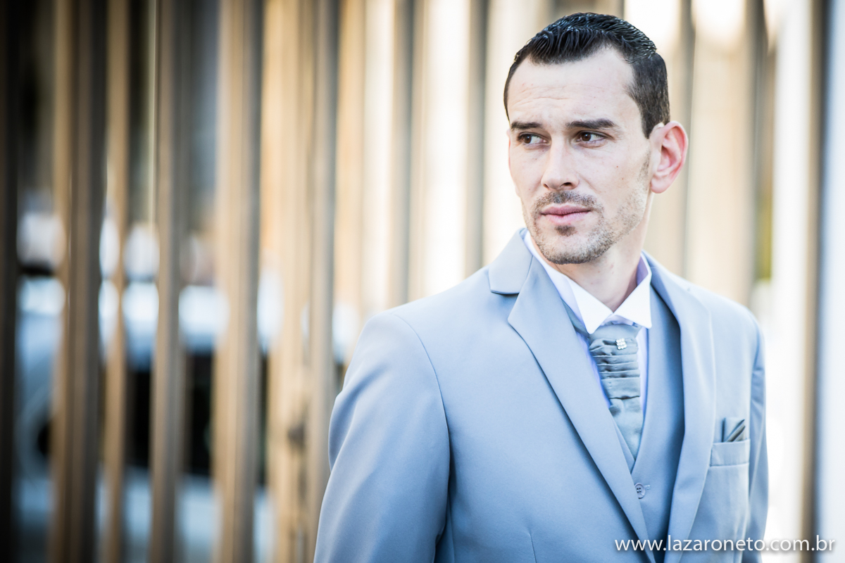 Noivo Tenso antes do Casamento em Itatinga, Botucatu