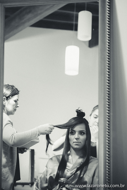 noiva arrumando cabelo em itatinga, botucatu