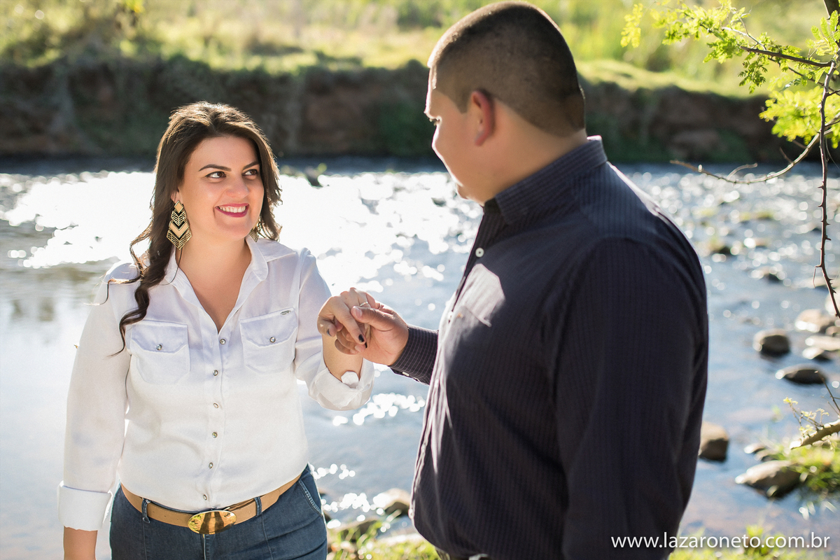 casal faz fotos na usina indiana de botucatu