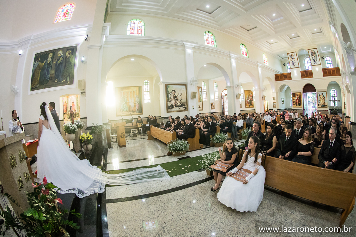 Foto de um lindo casamento em Avaré