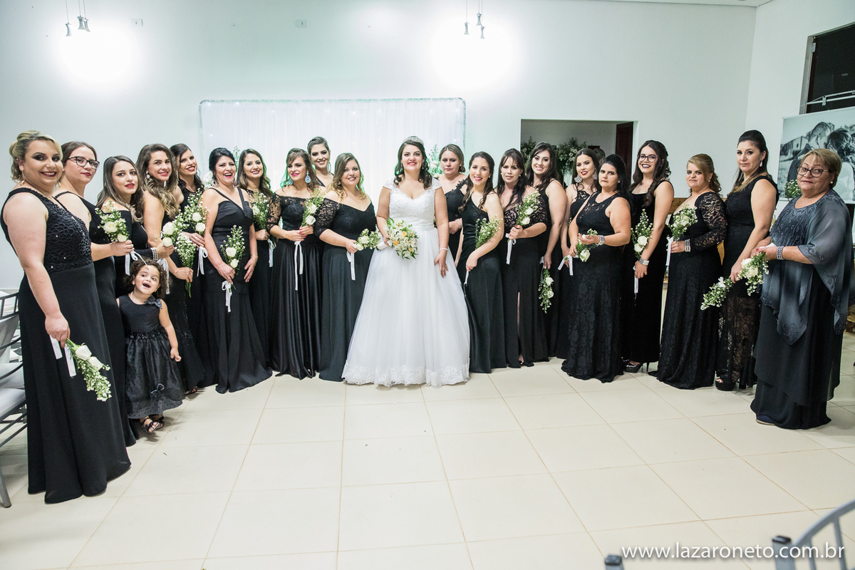 Madrinhas de Preto em Botucatu e Avaré