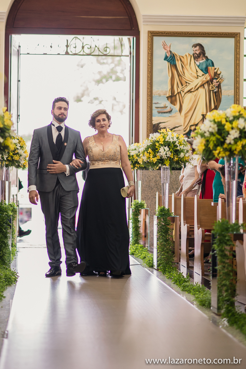 Entrada do noivo da cidade de Avaré