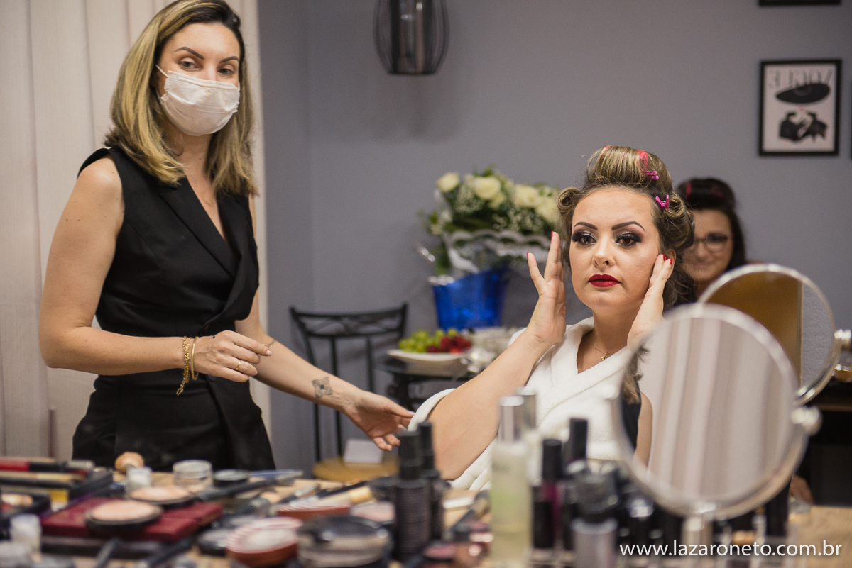 Maquiagem de noiva em Botucatu