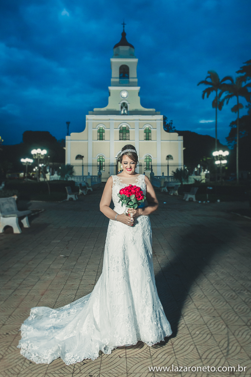 Noiva linda em Botucatu