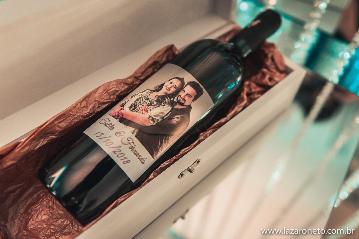 vinho para os padrinhos