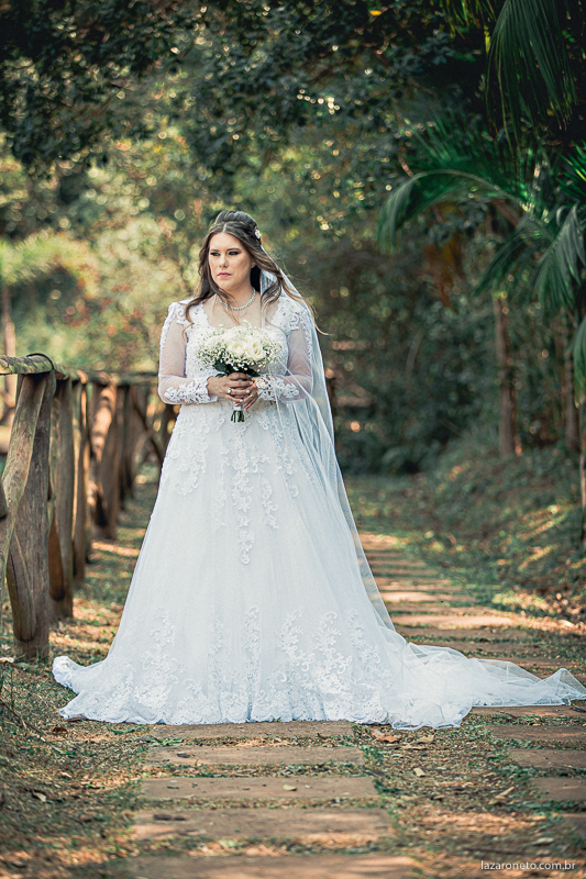 noiva linda faz foto em botucatu