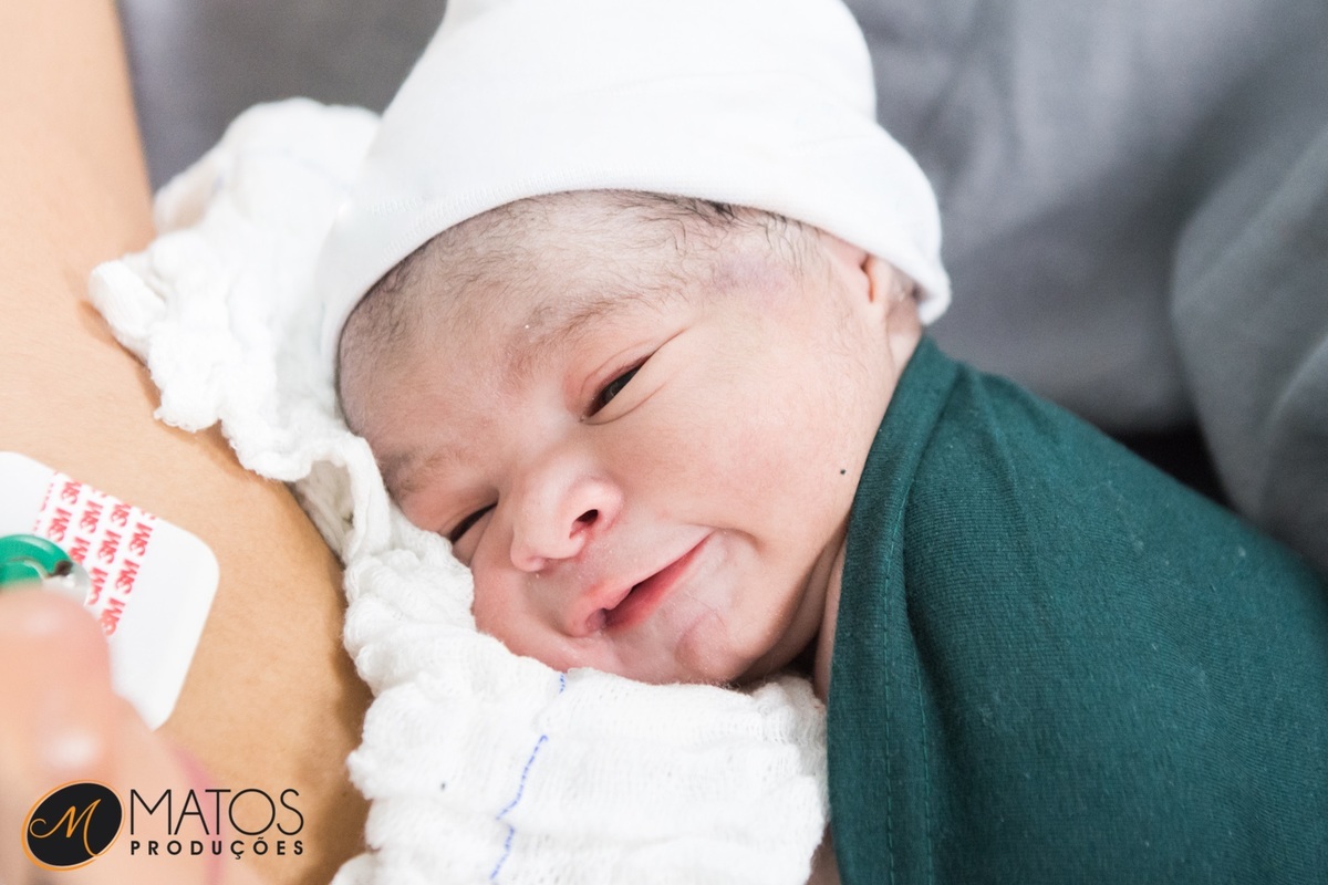Fotografia Documental de Parto em Santos - Hospital Ana Costa