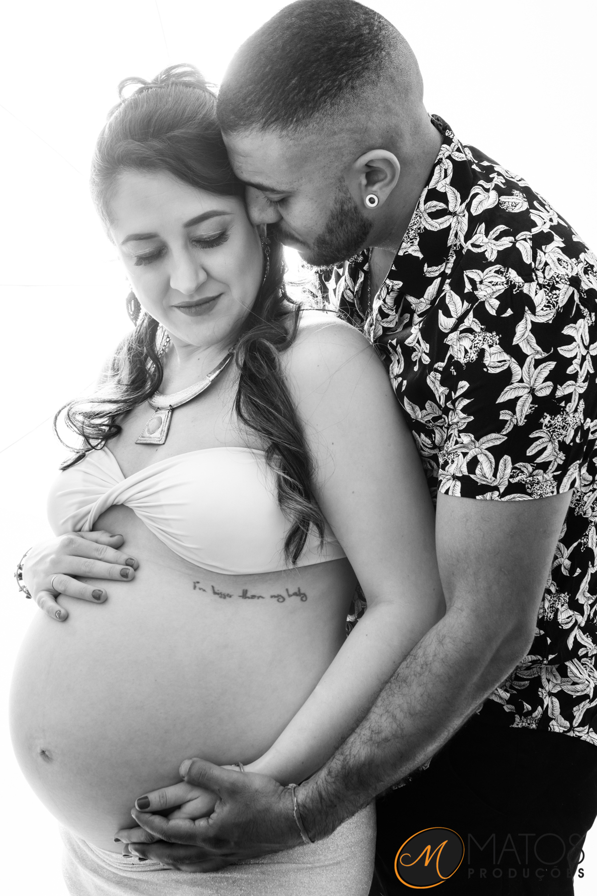 Ensaio Gestante - Rayssa Barja - Santos/SP - Estúdio Matos Produções