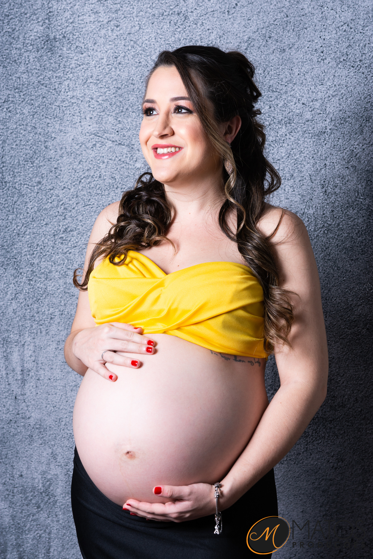 Ensaio Gestante - Rayssa Barja - Santos/SP - Estúdio Matos Produções