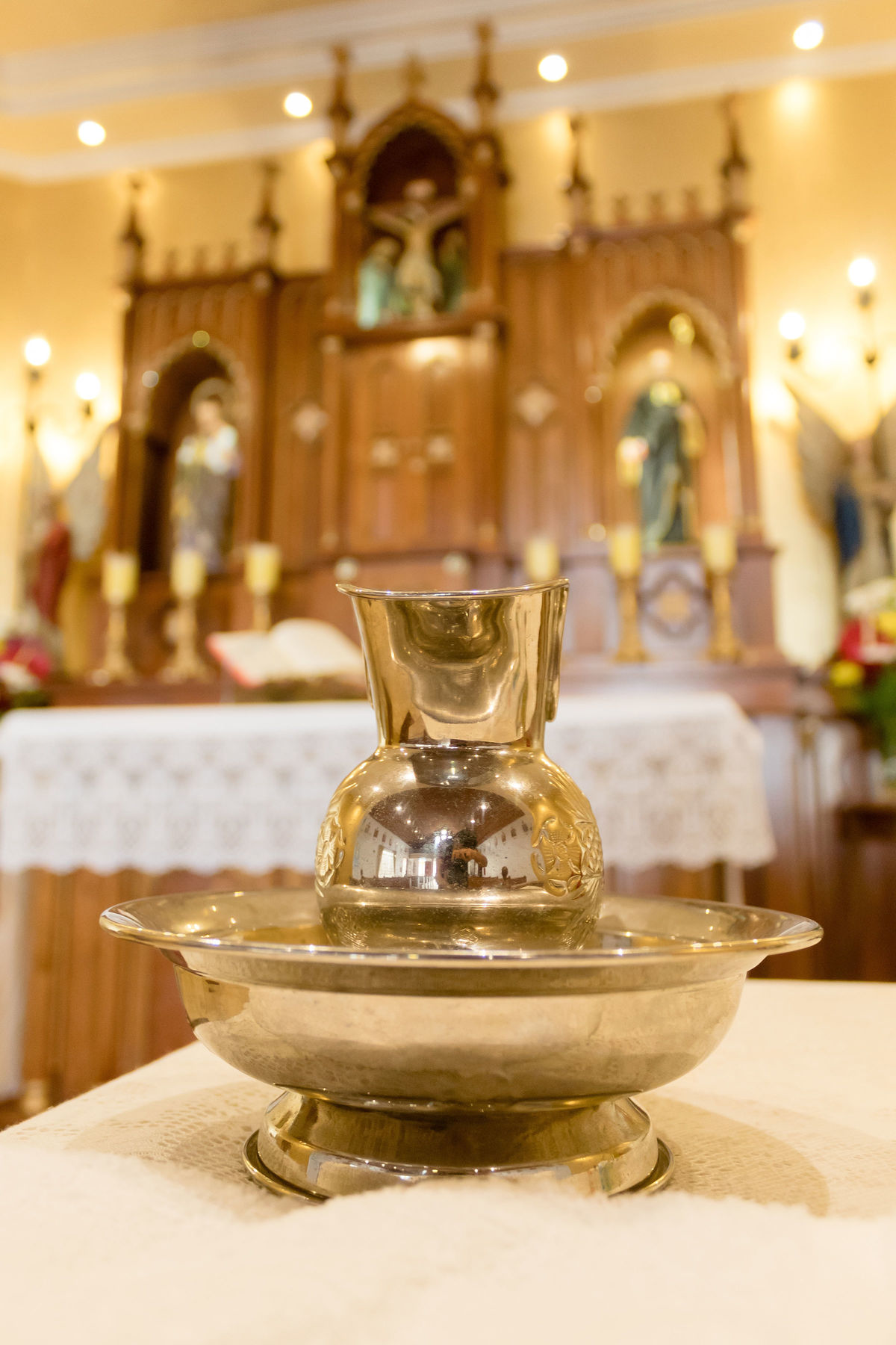 Paróquia Rainha Santa Isabel de Portugal - Autódromo de Interlados - São Paulo; Batismo