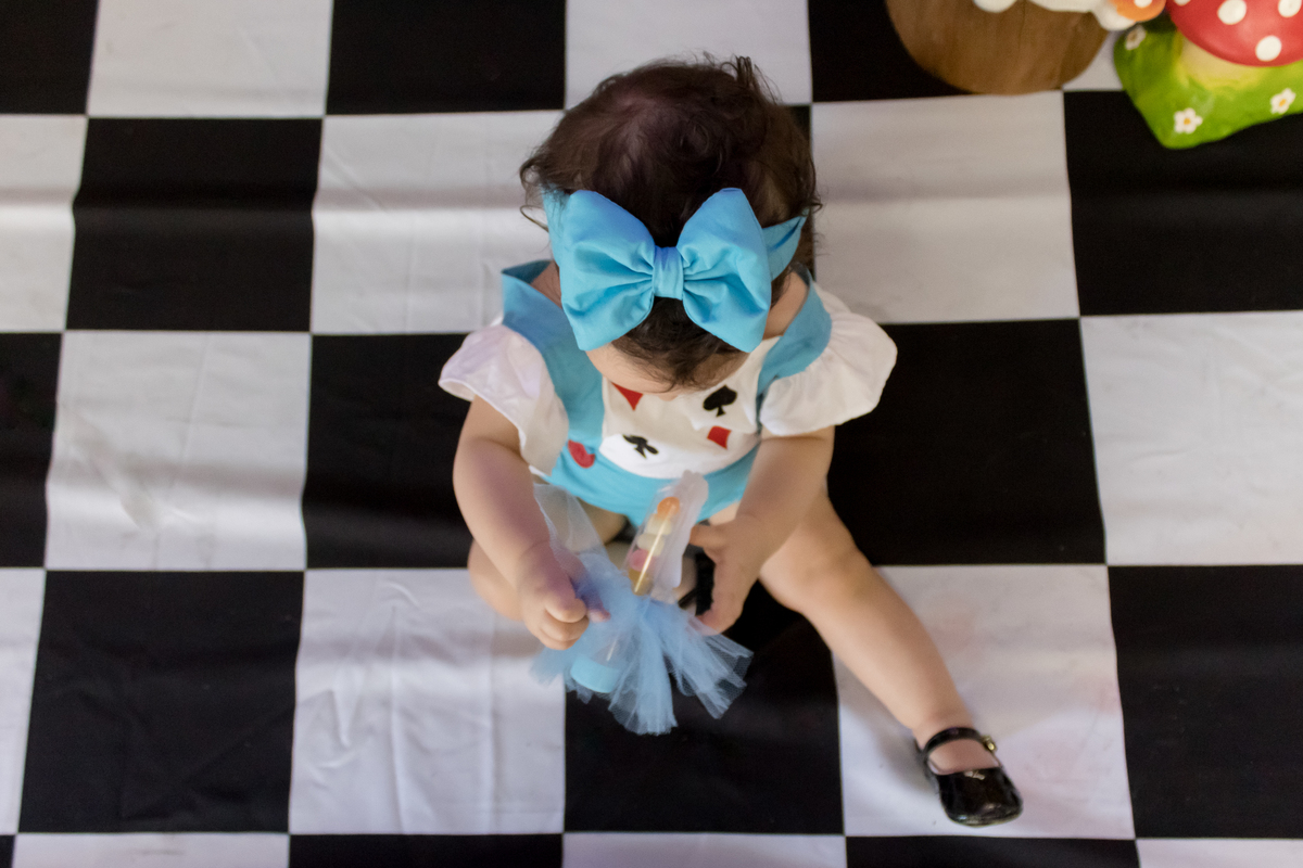 Festa infantil, Alice no País das Maravilhas, Decoração de festa, festa de 1 ano