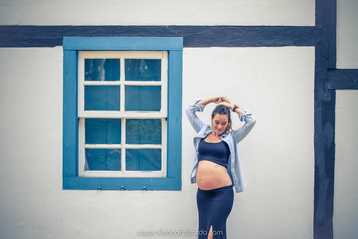 ensaio fotografio de gestante santa luzia