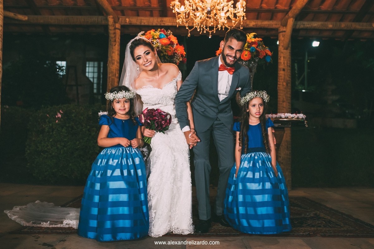 fotos com as daminhas