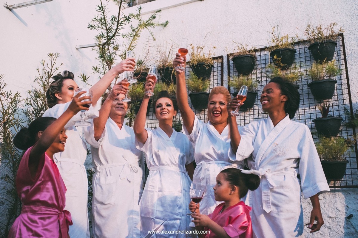 grande dia do casamento