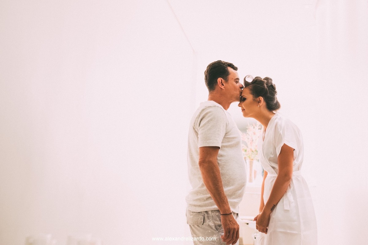 beijo do pai da noiva