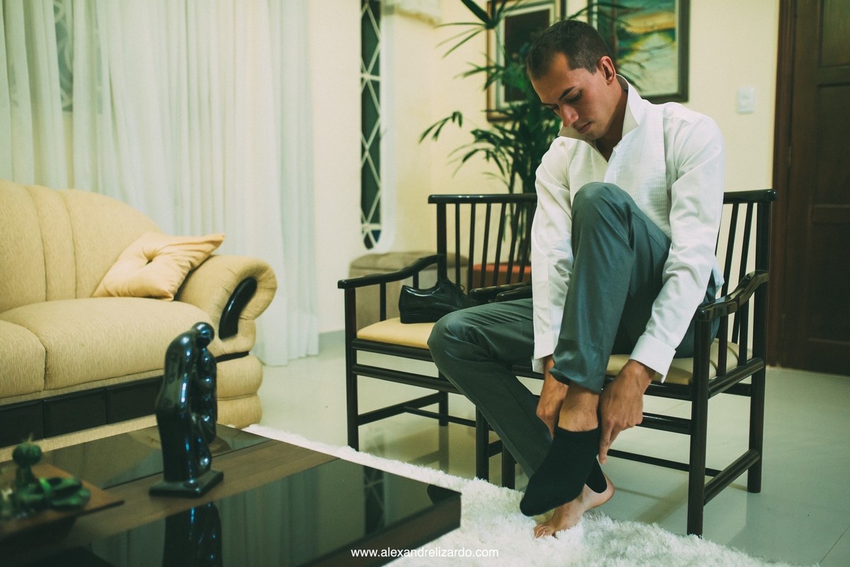 prepara&ccedil;&atilde;o noivo