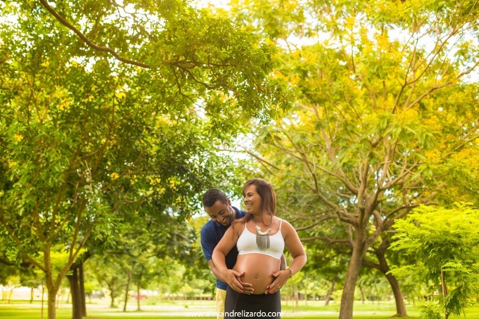 fotografia de gestante santa luzia