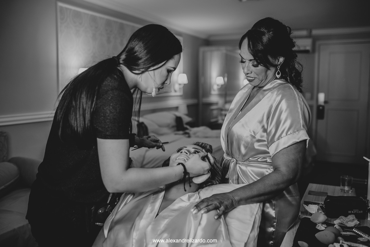 mae e noiva no making of