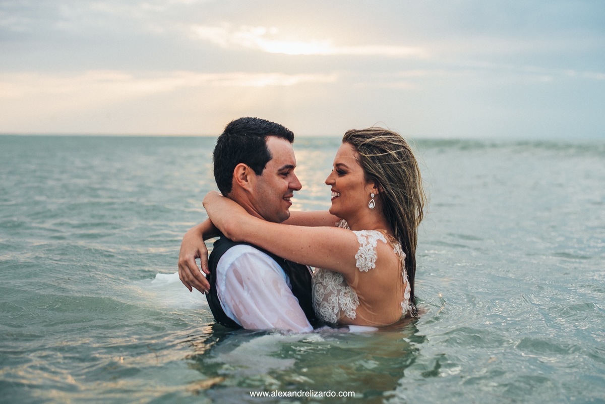 fotos com por do sol na agua