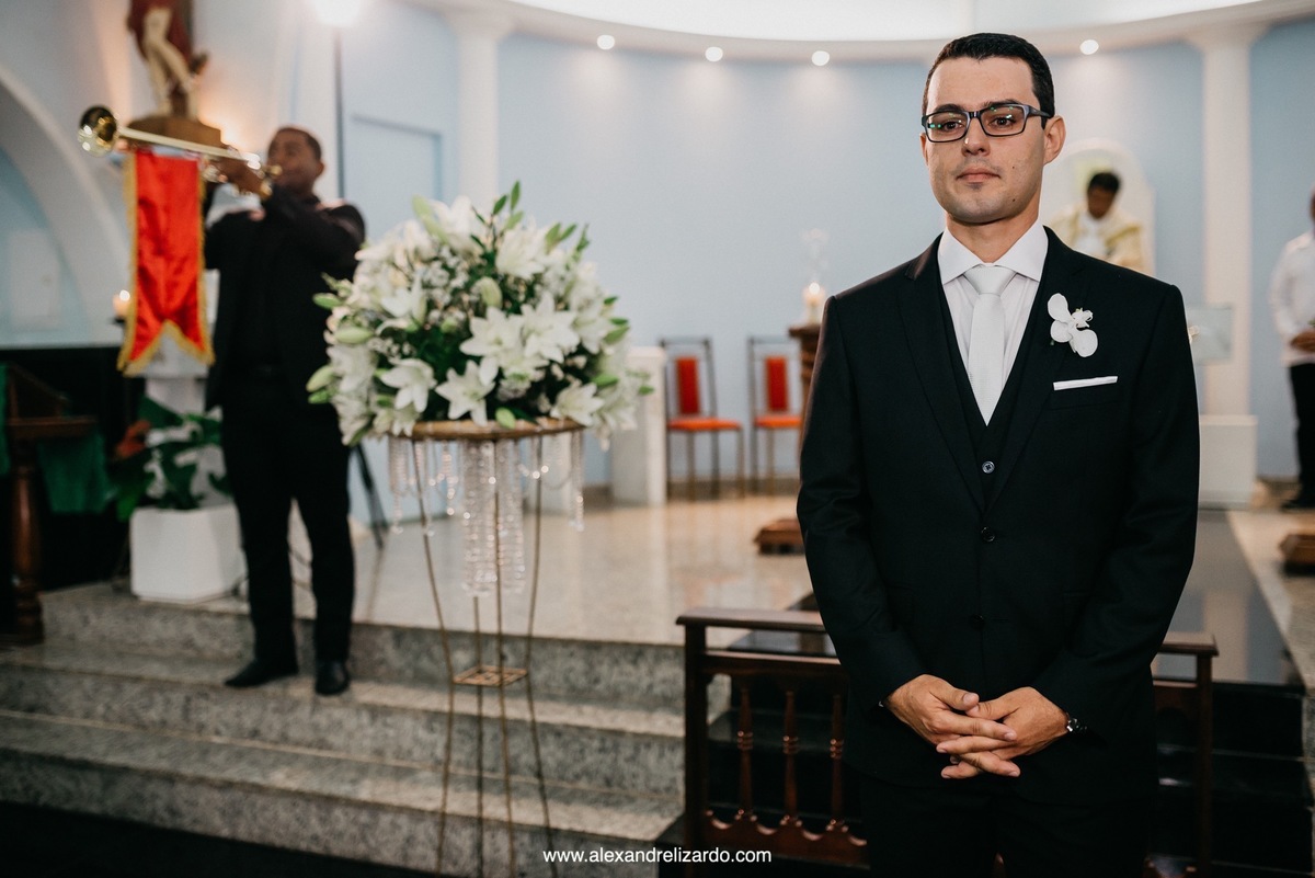 reação do noivo ao ver a noiva