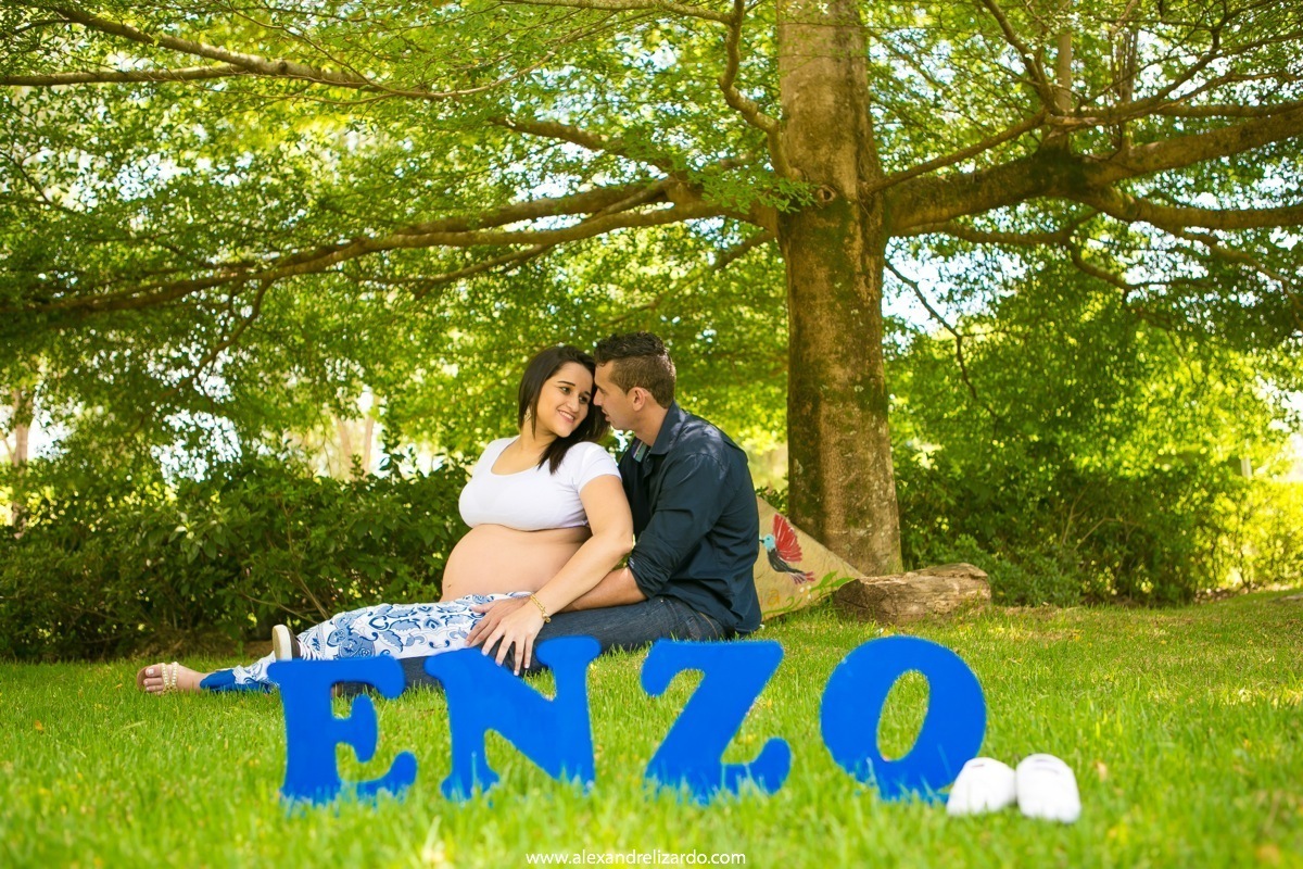 fotografia de gestante santa luzia