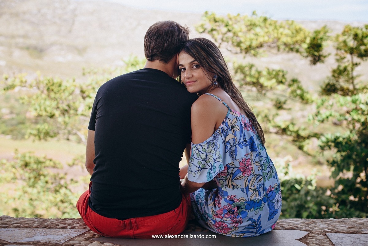 ensaio para o casamento