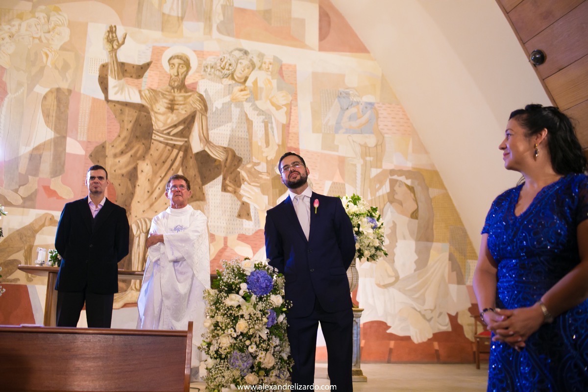 expectativa do noivo