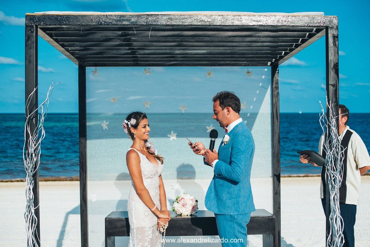 fotografo de casamento em cancun