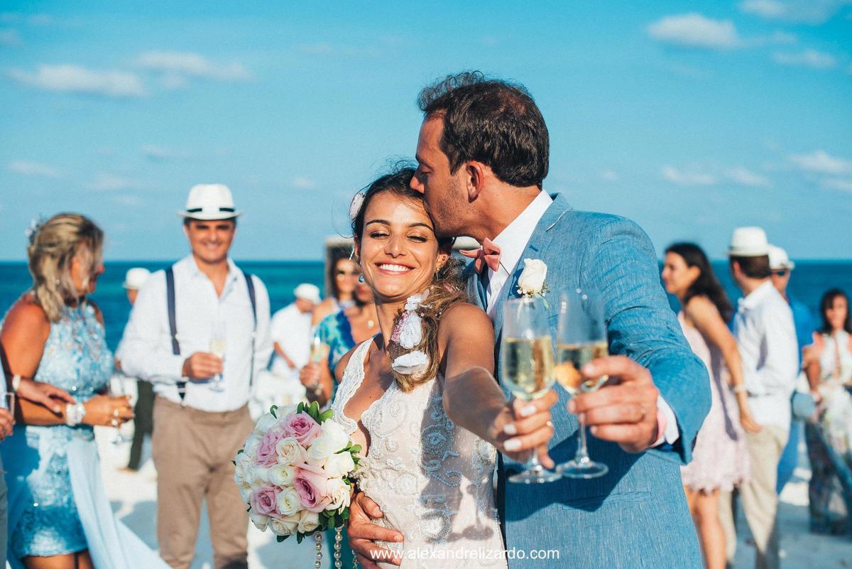 casamento no mar caribenho