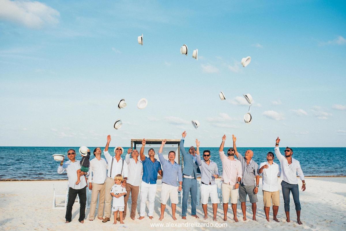 padrinhos casamento na praia