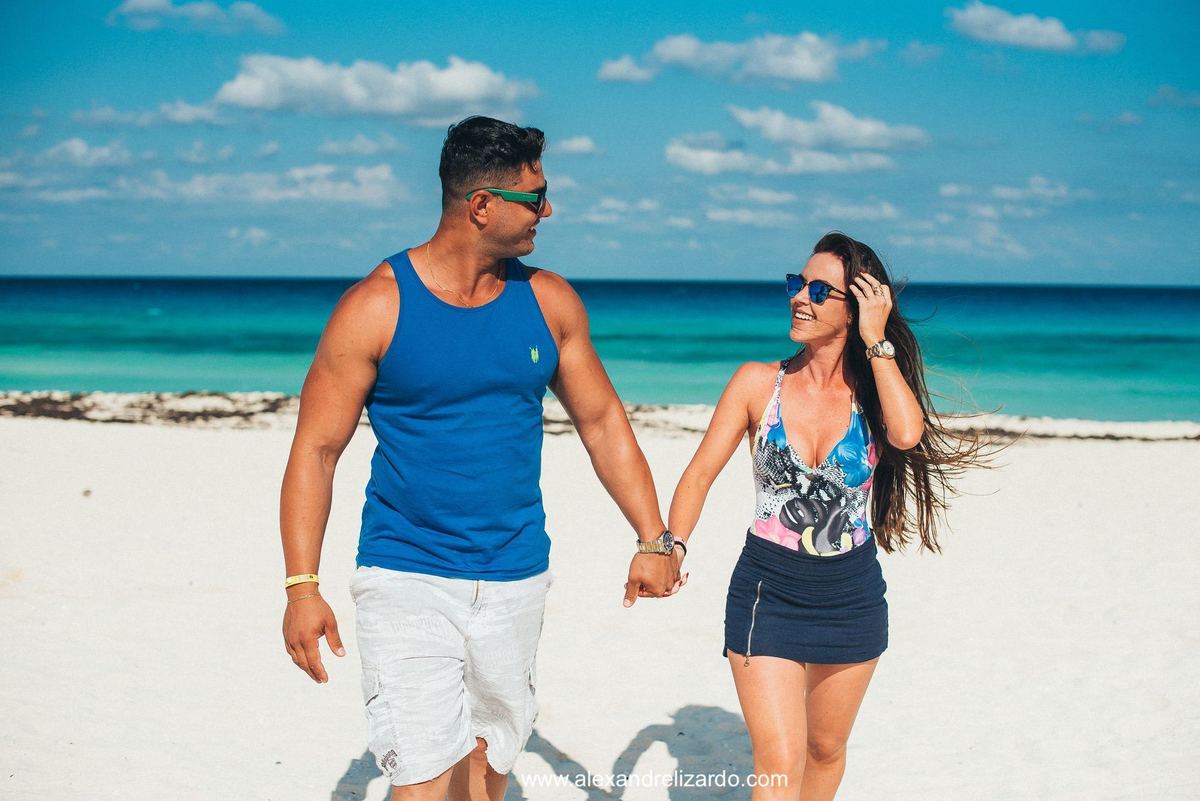 ensaio de pre casamento na praia