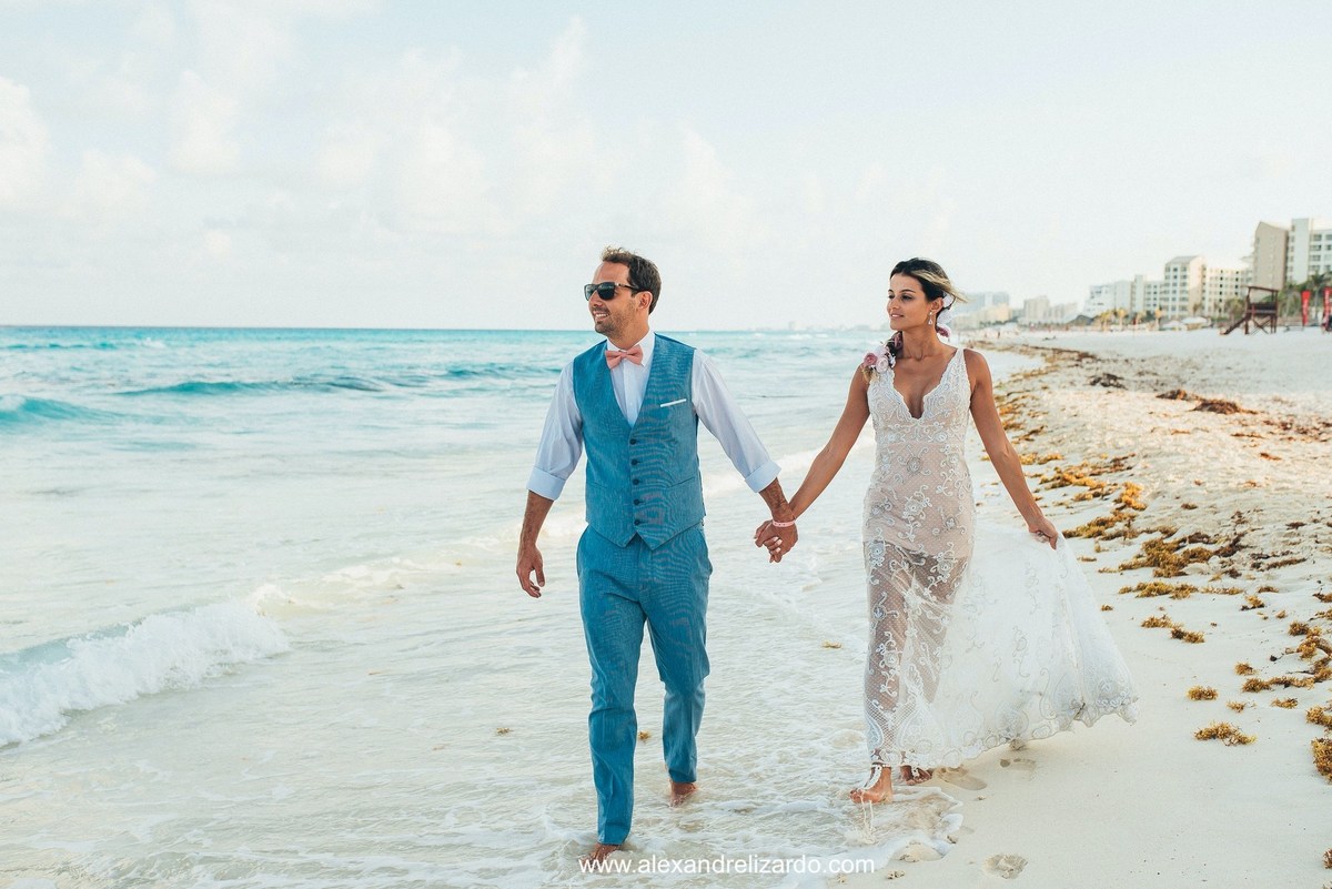 fotografo de casamento em cancun