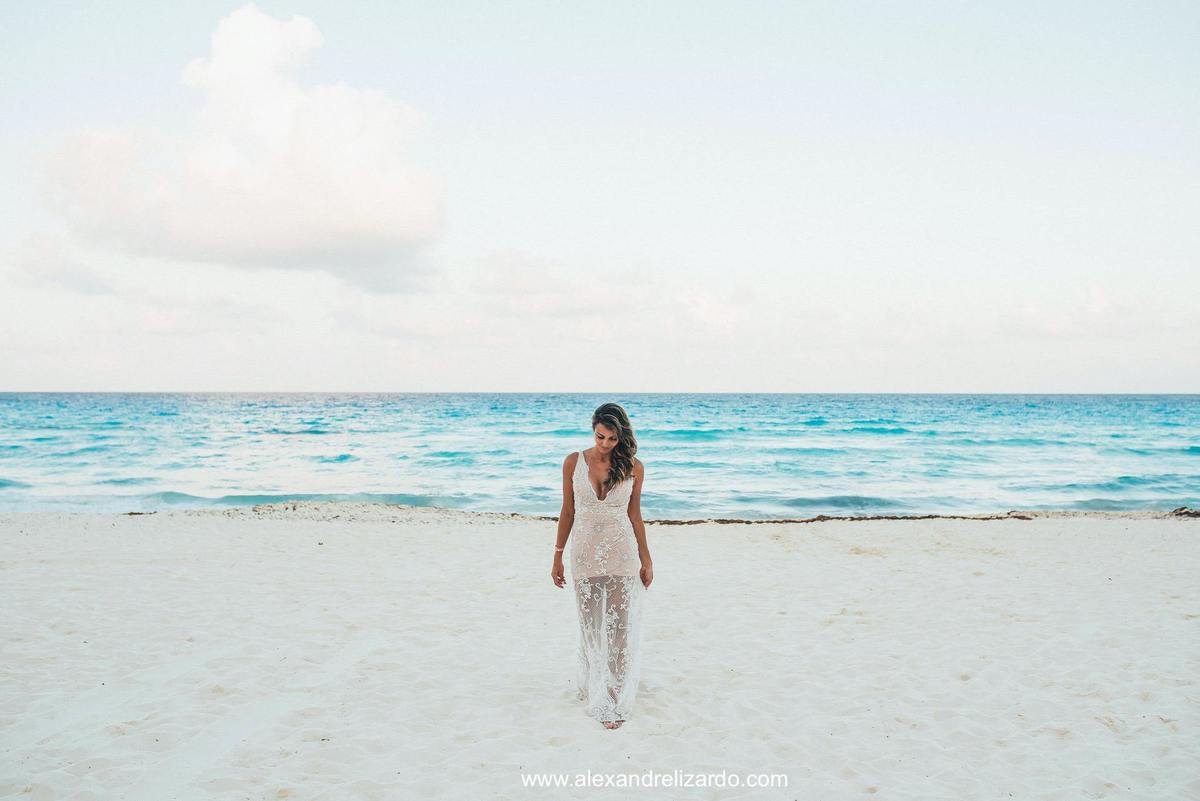 noiva em cancun