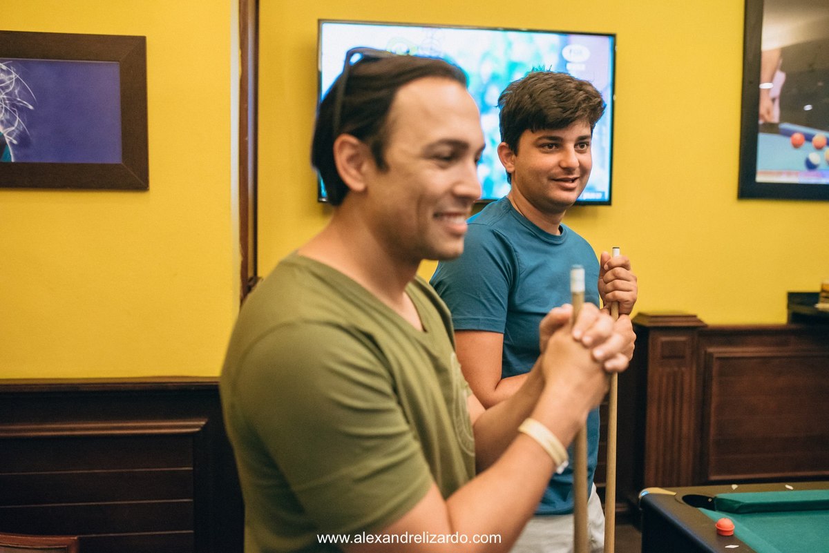 dia do noivo, antes do casamento