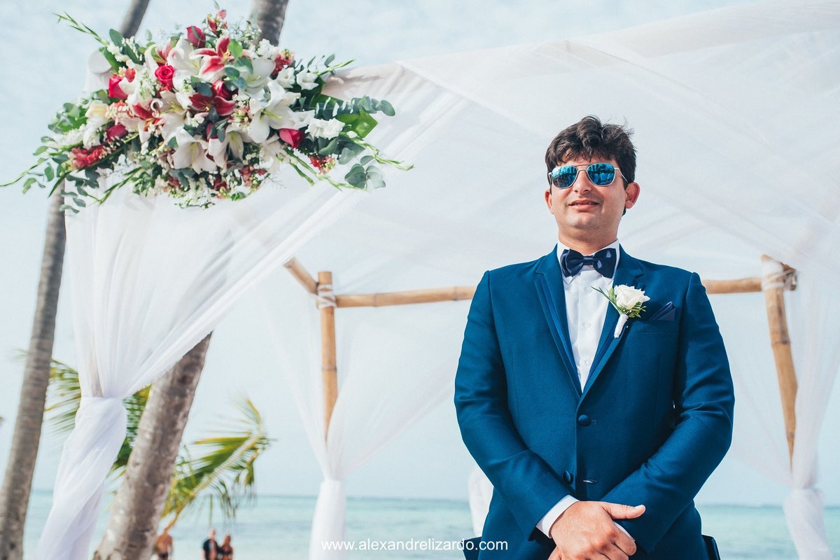 reação do noivo ao ver a noiva