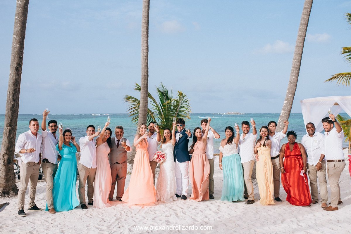 wedding toast, godparents