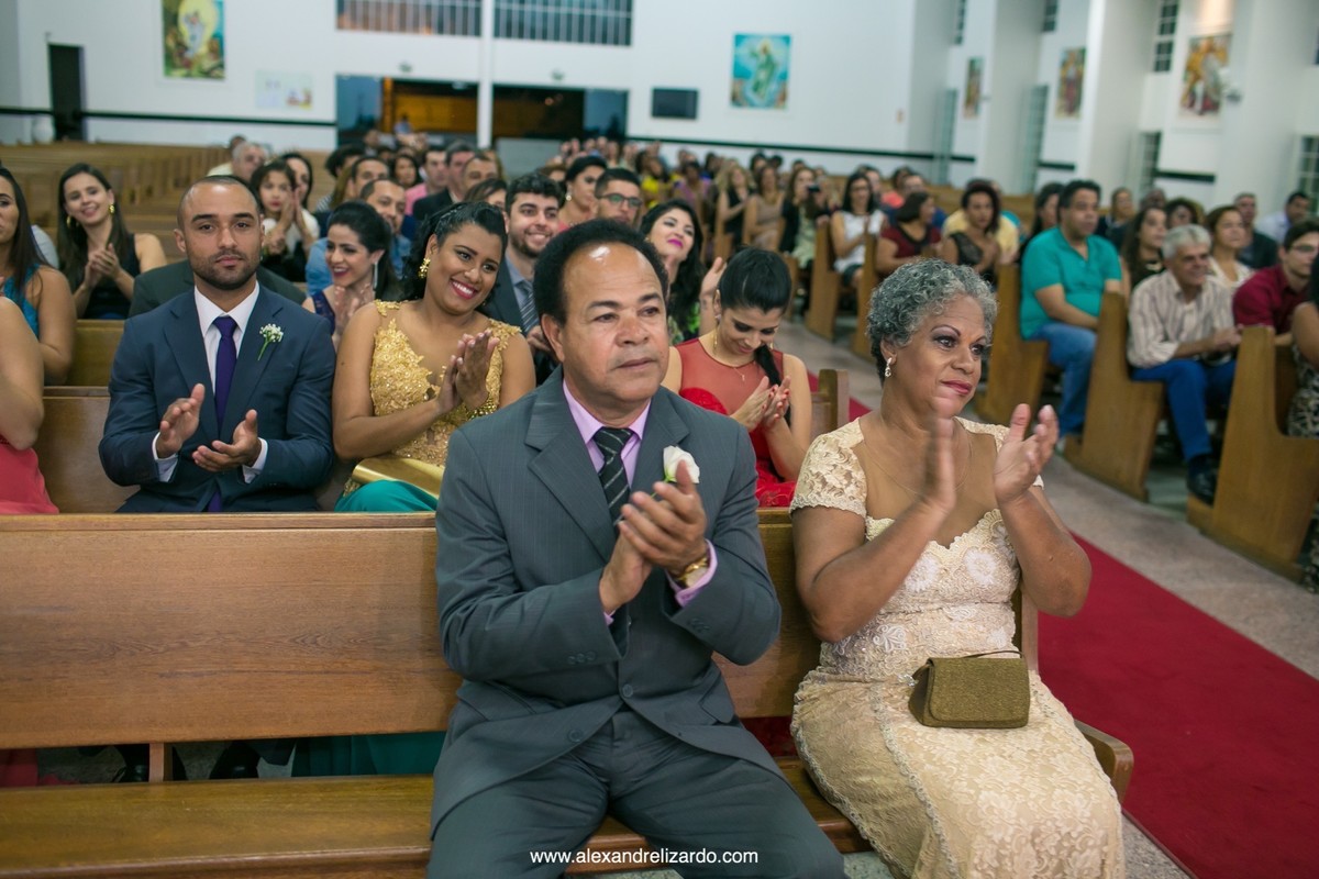 pai da noiva e mãe do noivo