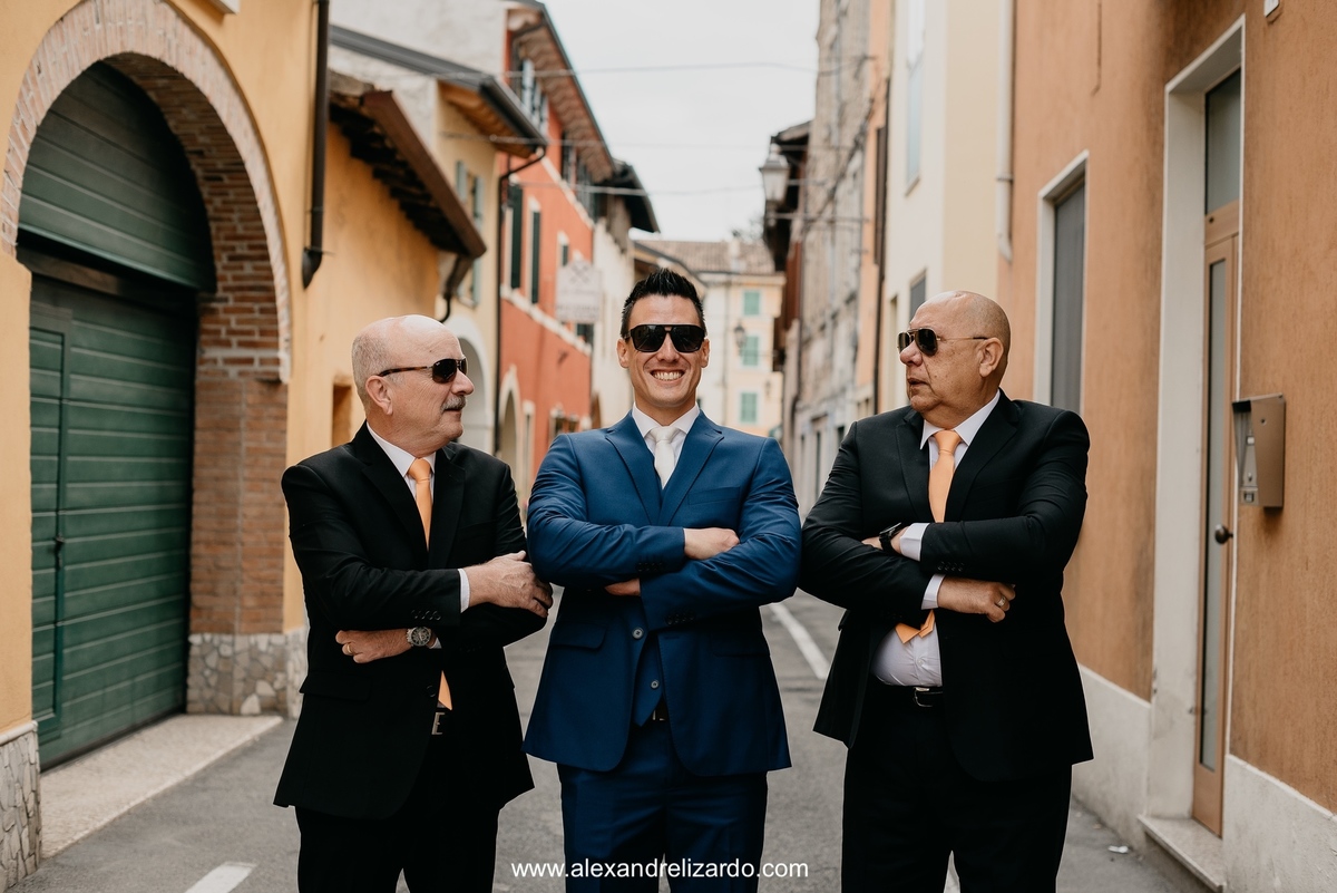 casamento feito em valeggio na italia, making of do noivo