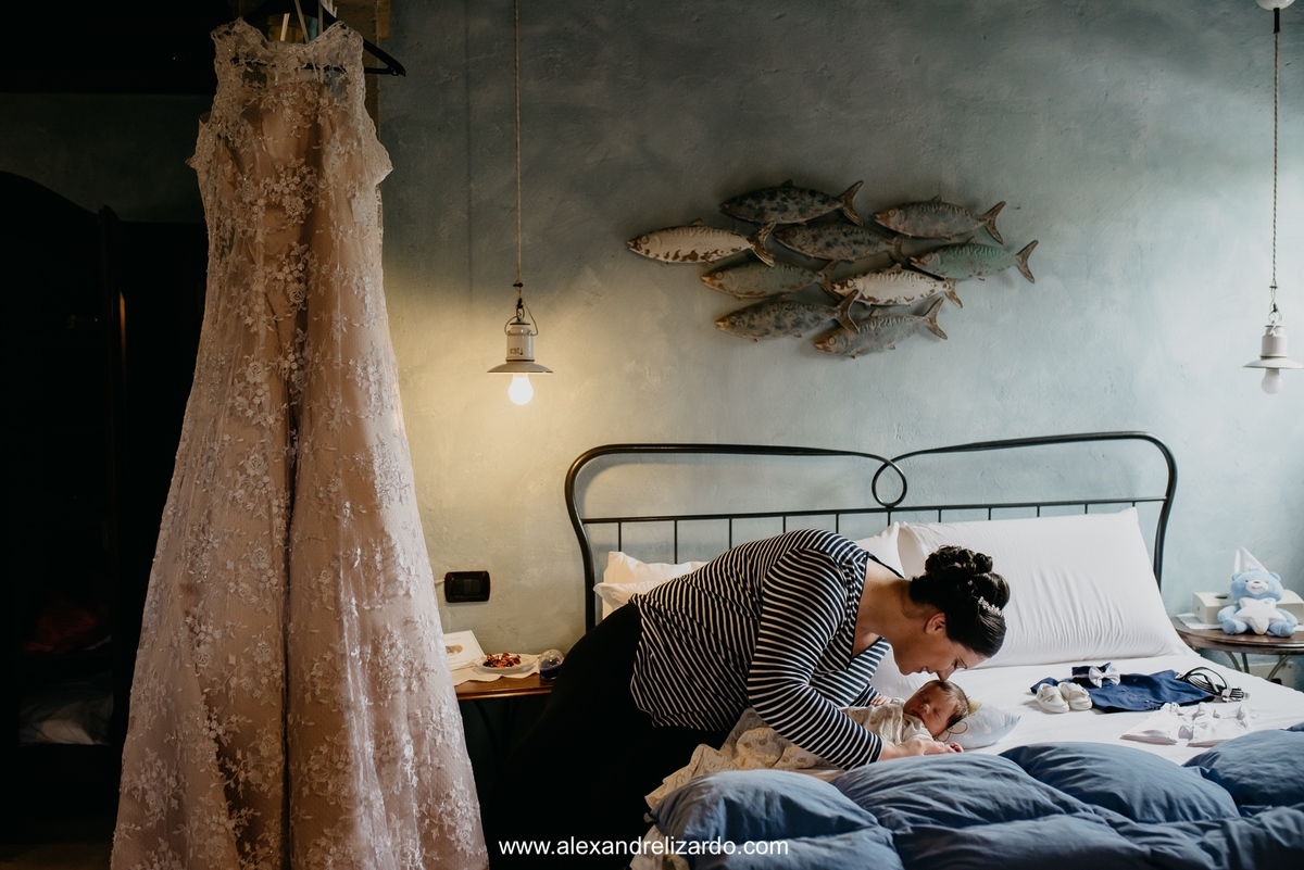 making of noiva na italia