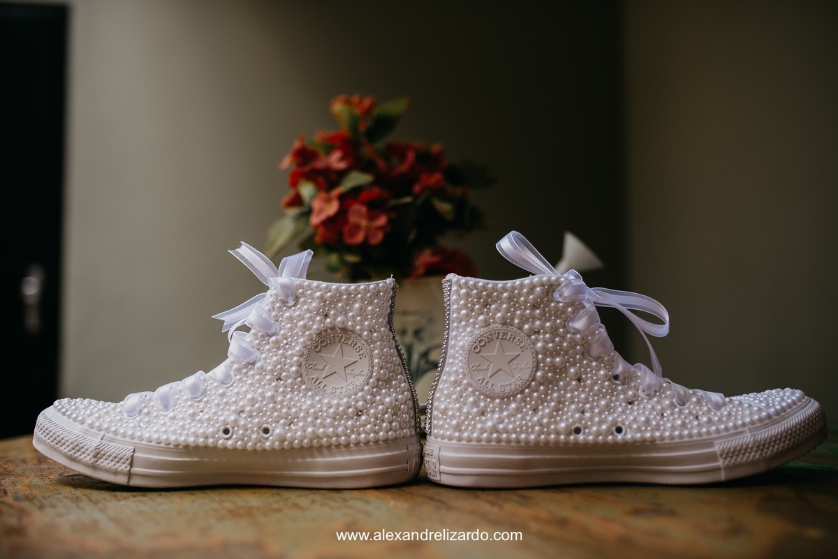 dia da noiva, sapato all star