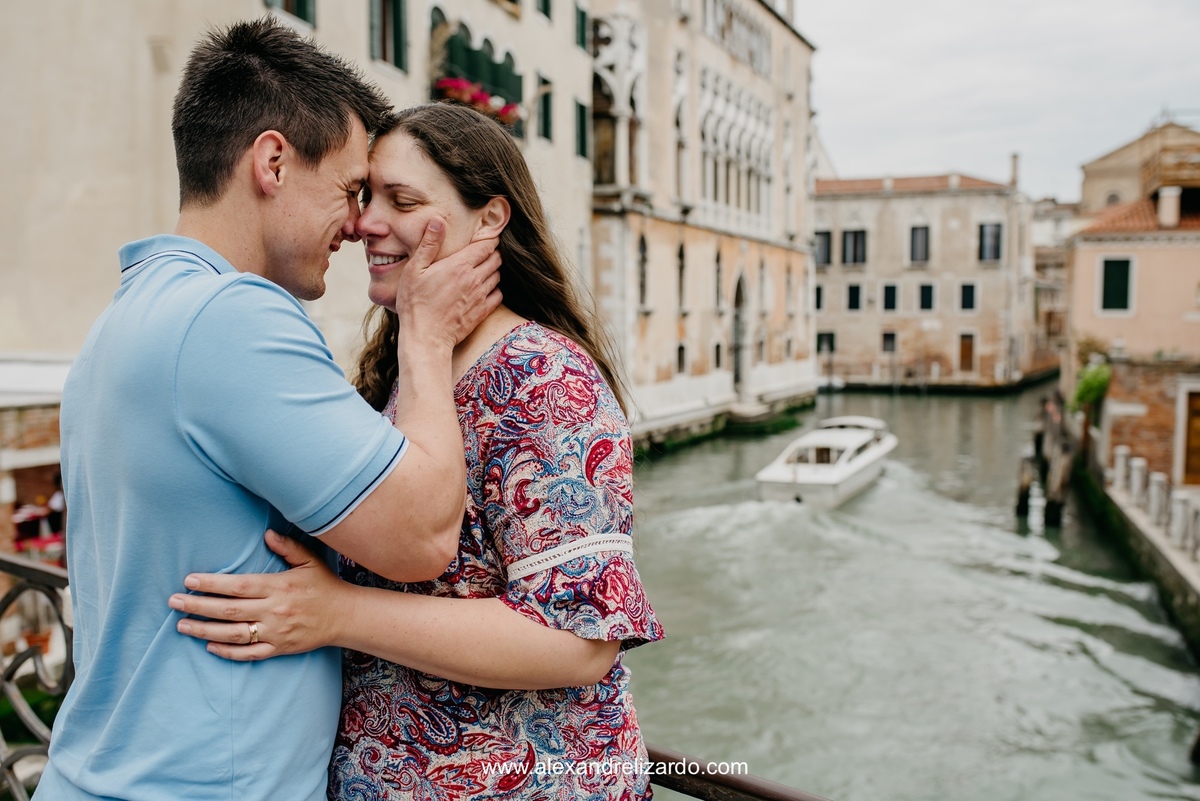 Ensaio fotográfico em Veneza na Itália