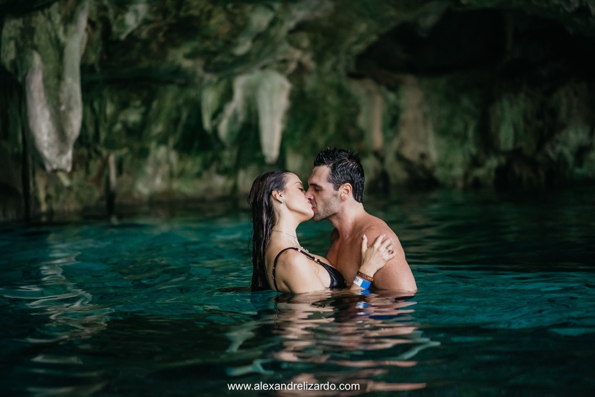 Ensaio de casal em Tulum