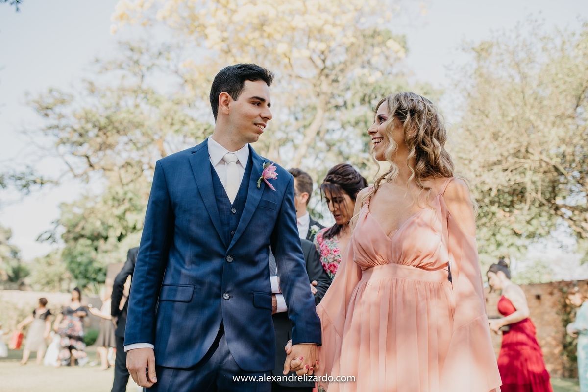 casamento de dia, ar livre