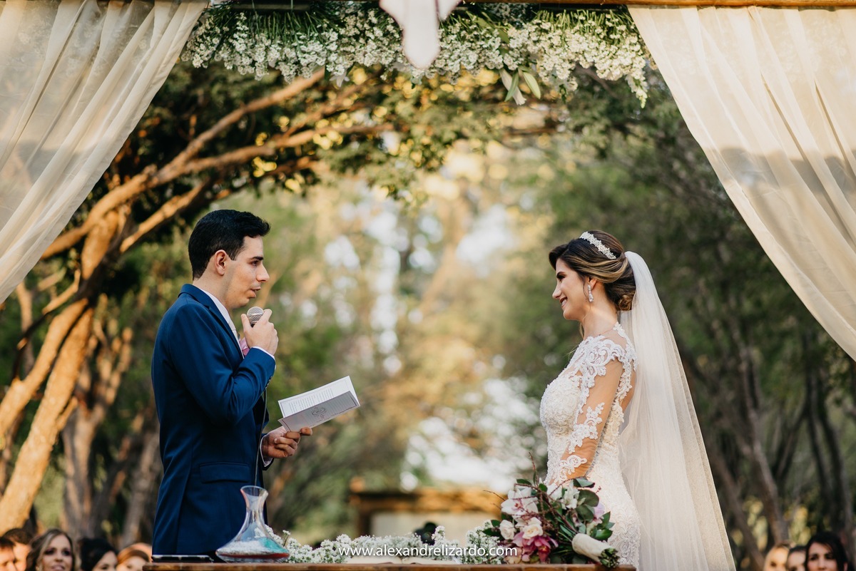 casamento ao ar livre