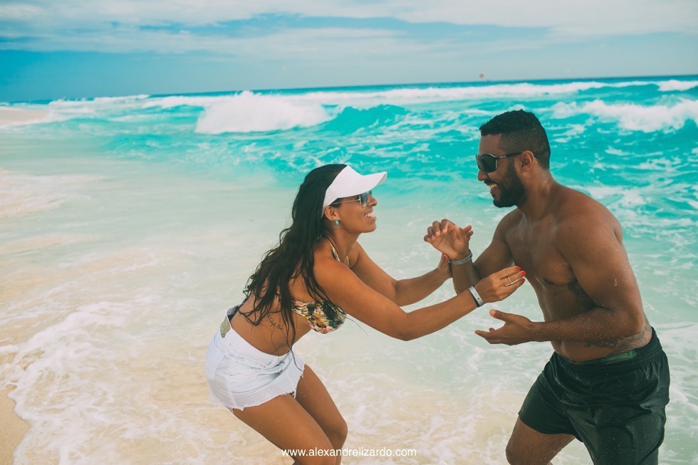 fotos de casamento em cancun
