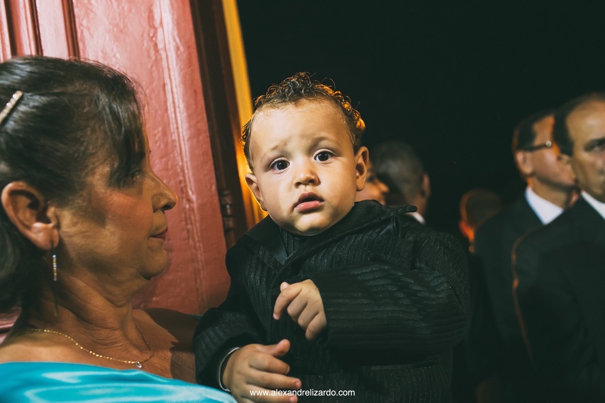 filho do casal que vai casar