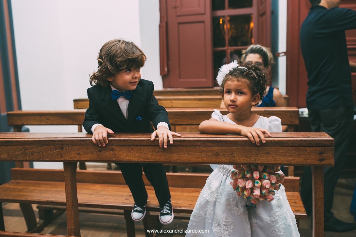 daminha de casamento