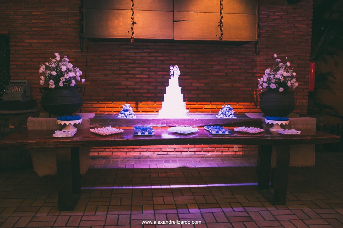 mesa do bolo casamento