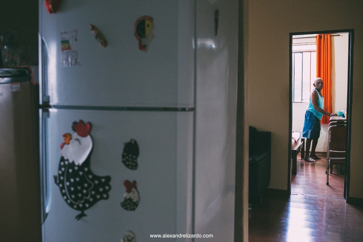 documentario fotografico de um casal de idosos