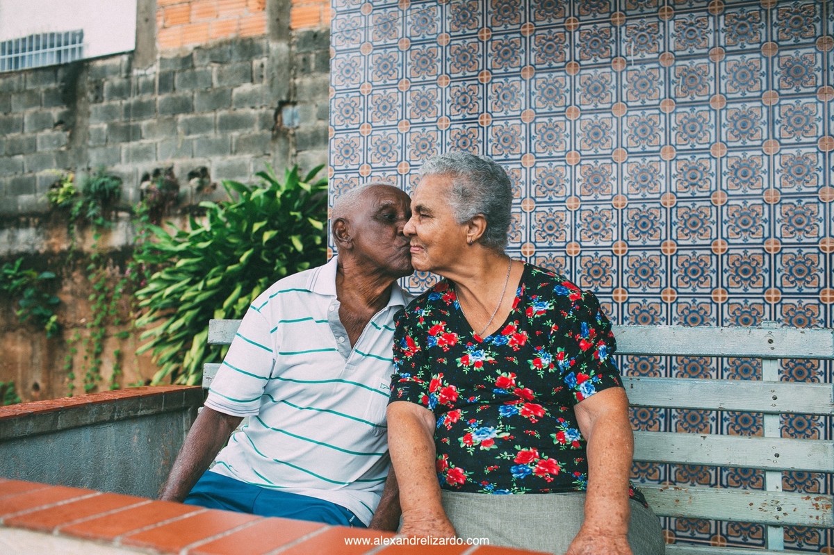 64 anos de casados